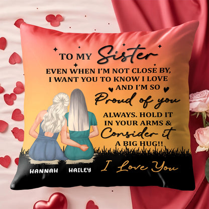 To My Sister, Two Girls At Sunset