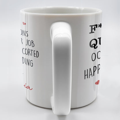Bonne retraite ! Cadeau pour collègues, collègues de travail, collègues ! Tasse à café personnalisée ! FAM304_MG