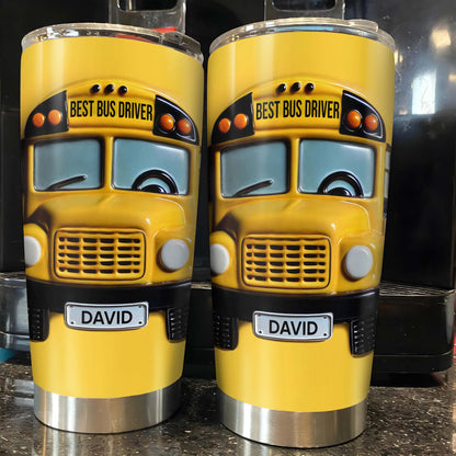 Best Bus Driver Stainless Steel Tumbler