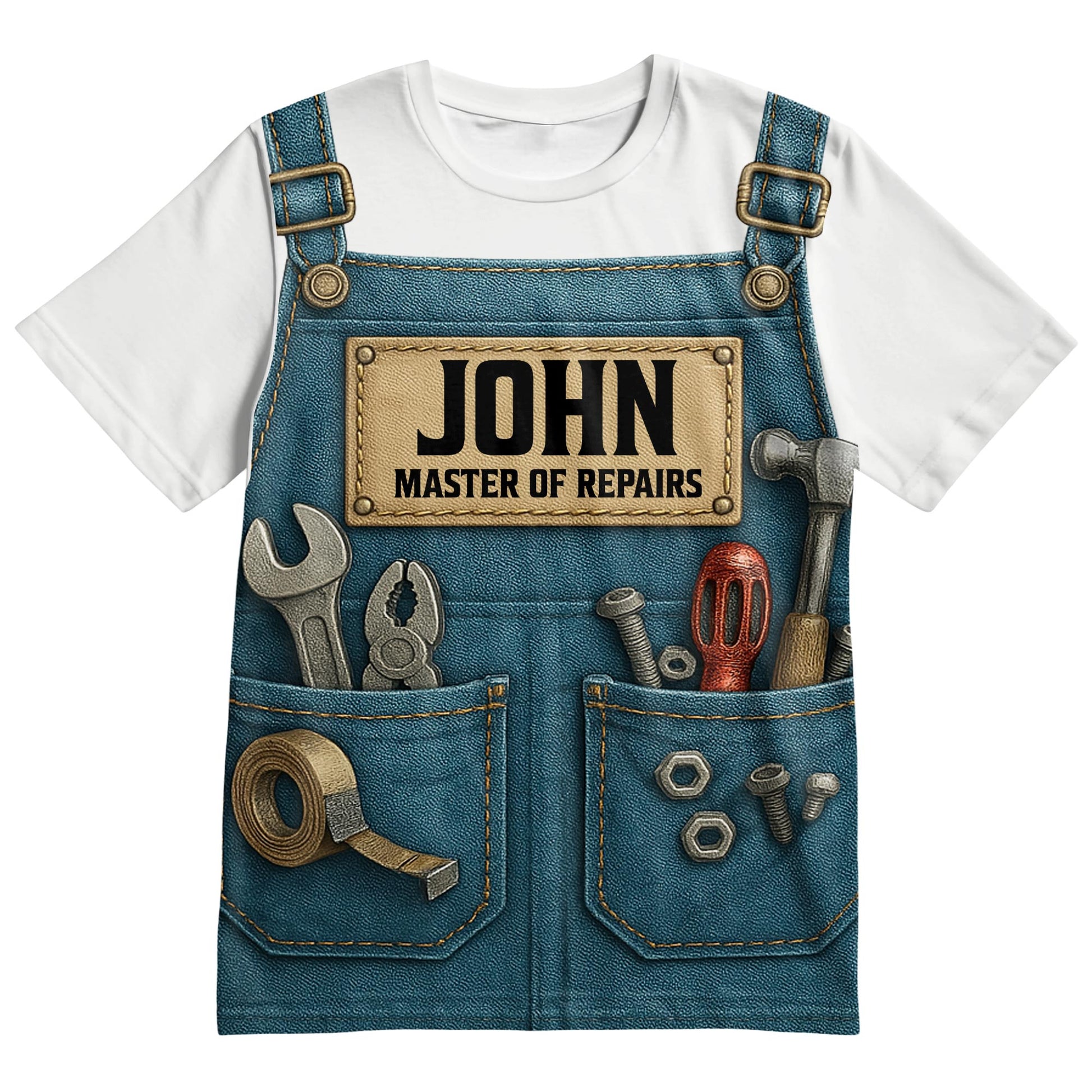 John, Master Of Repairs, Tools And Tool Belt
