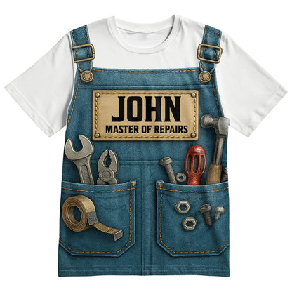 John, Master Of Repairs, Tools And Tool Belt
