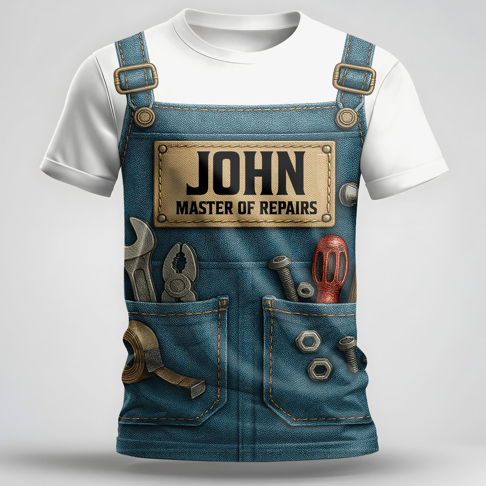 John, Master Of Repairs, Tools And Tool Belt