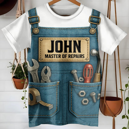 John, Master Of Repairs, Tools And Tool Belt