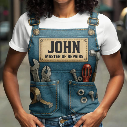 John, Master Of Repairs, Tools And Tool Belt