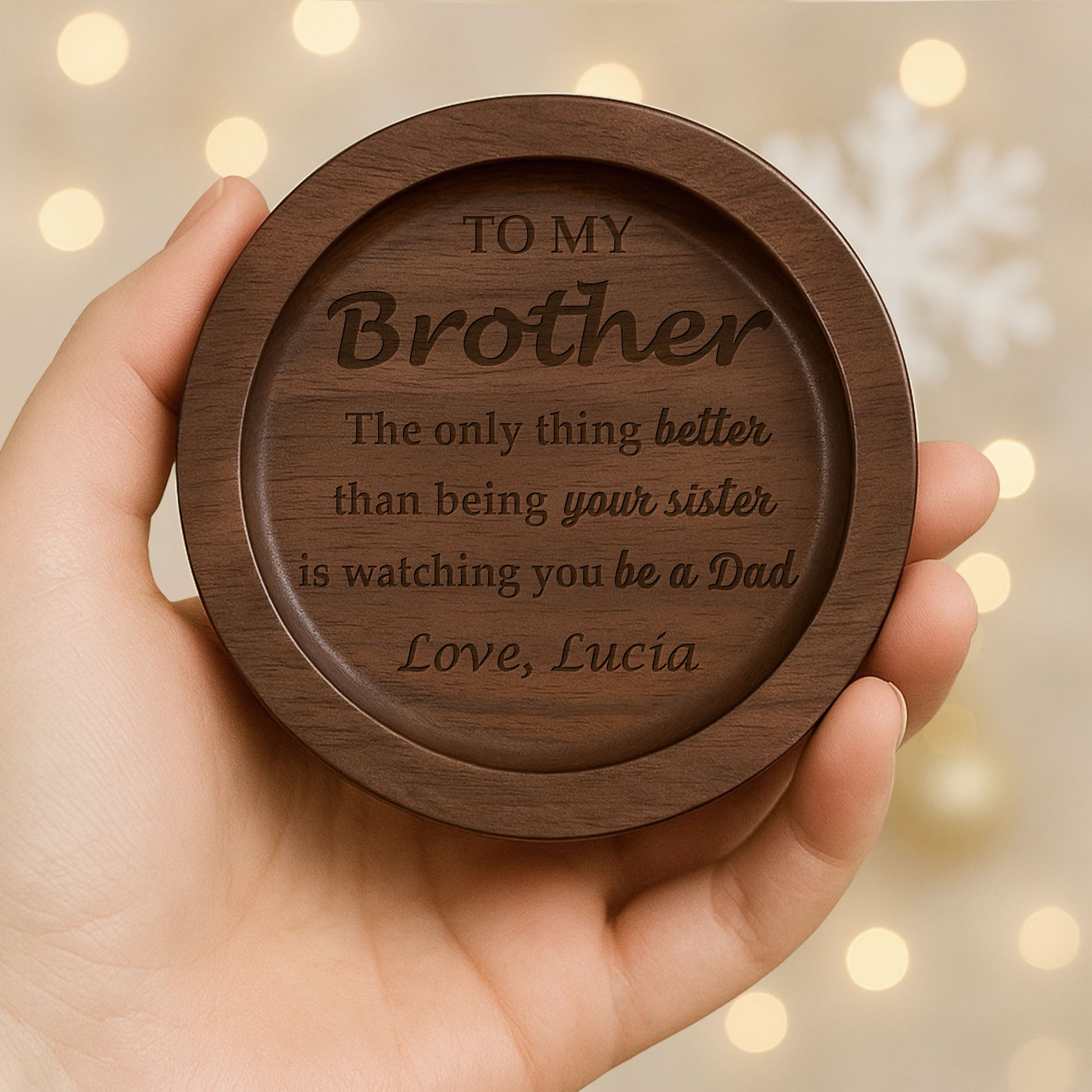 To My Brother, Watching You Be A Dad