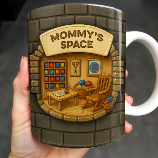 Mommy's Space, Yarn, Chair, Thread Rack, Sewing Table