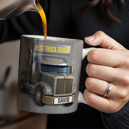 Best Truck Driver, Featuring A Classic Truck