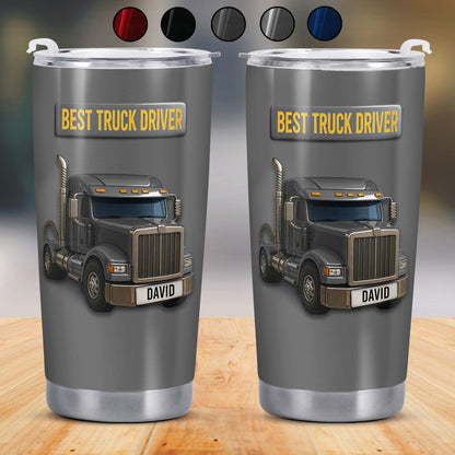 Best Truck Driver Stainless Steel Tumbler