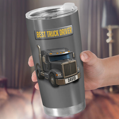 Best Truck Driver Stainless Steel Tumbler