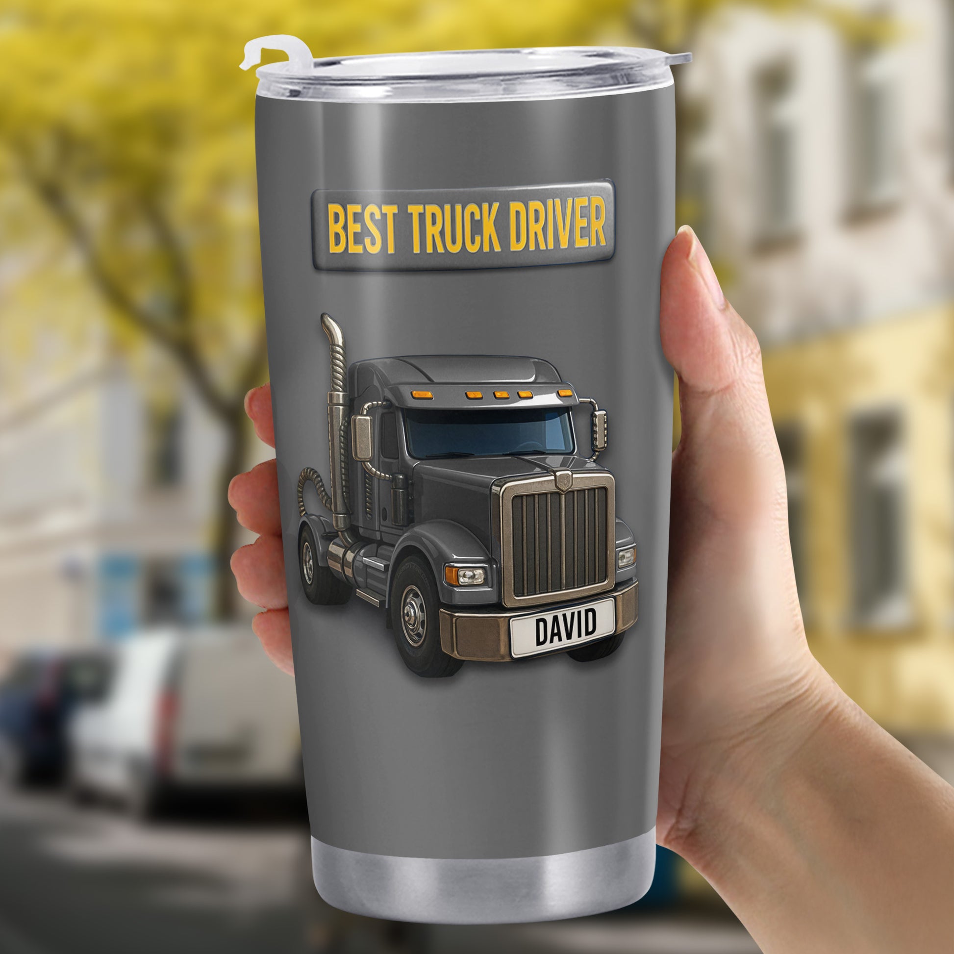 Best Truck Driver Stainless Steel Tumbler