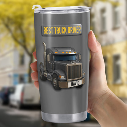 Best Truck Driver Stainless Steel Tumbler