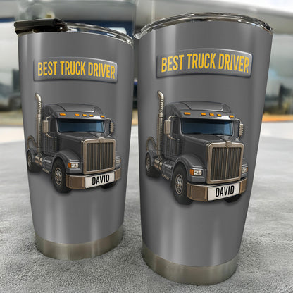 Best Truck Driver Stainless Steel Tumbler