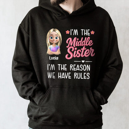 I'm The Middle Sister, I'm The Reason We Have Rules, Heart and Flowers