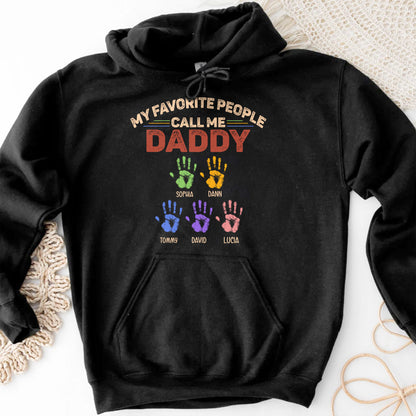 My Favorite People Call Me Daddy, Colored Handprints