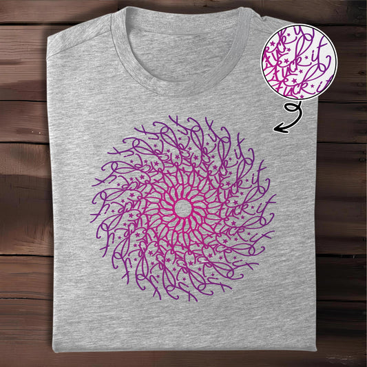 Elegant Mandala Design With Intricate Patterns - Personalized Custom Unisex T-shirt, Hoodie - FAM361_WBAS
