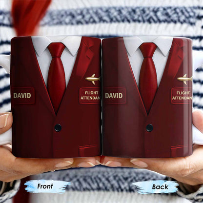 Flight Attendant Style Professional Suit Mug