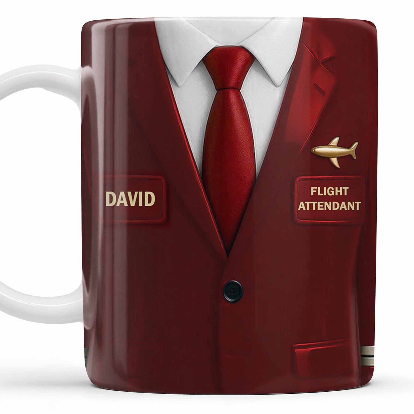 Flight Attendant Style Professional Suit Mug