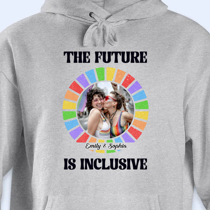 The Future Is Inclusive Rainbow Couple Design