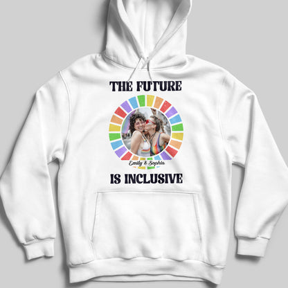 The Future Is Inclusive Rainbow Couple Design