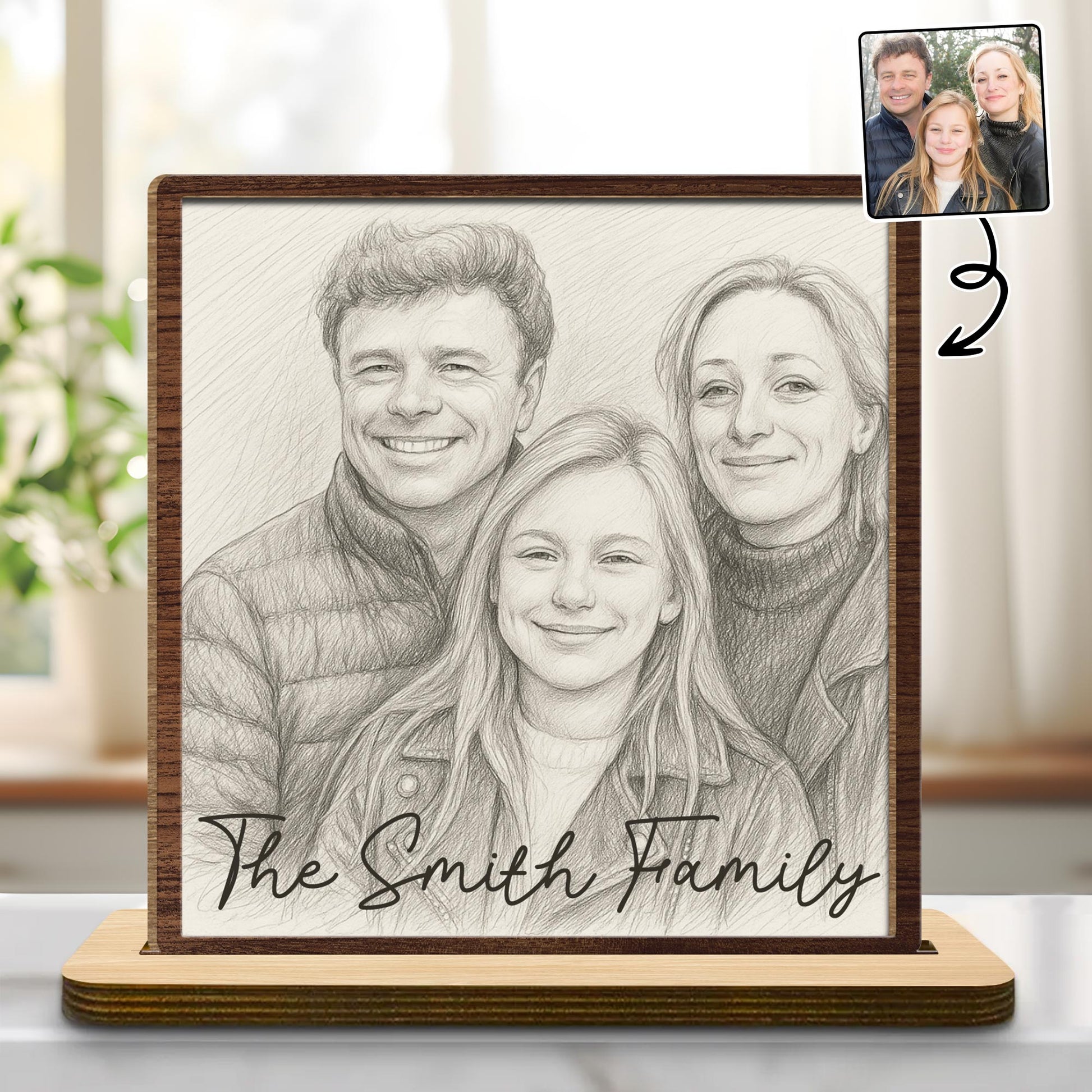 Celebrate Family Love With A Custom Portrait