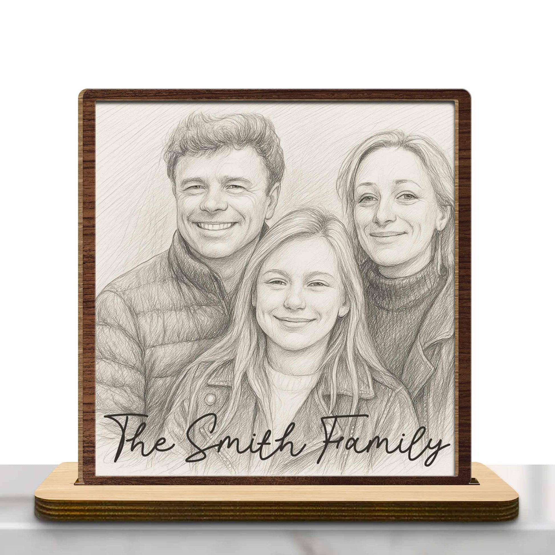 Celebrate Family Love With A Custom Portrait