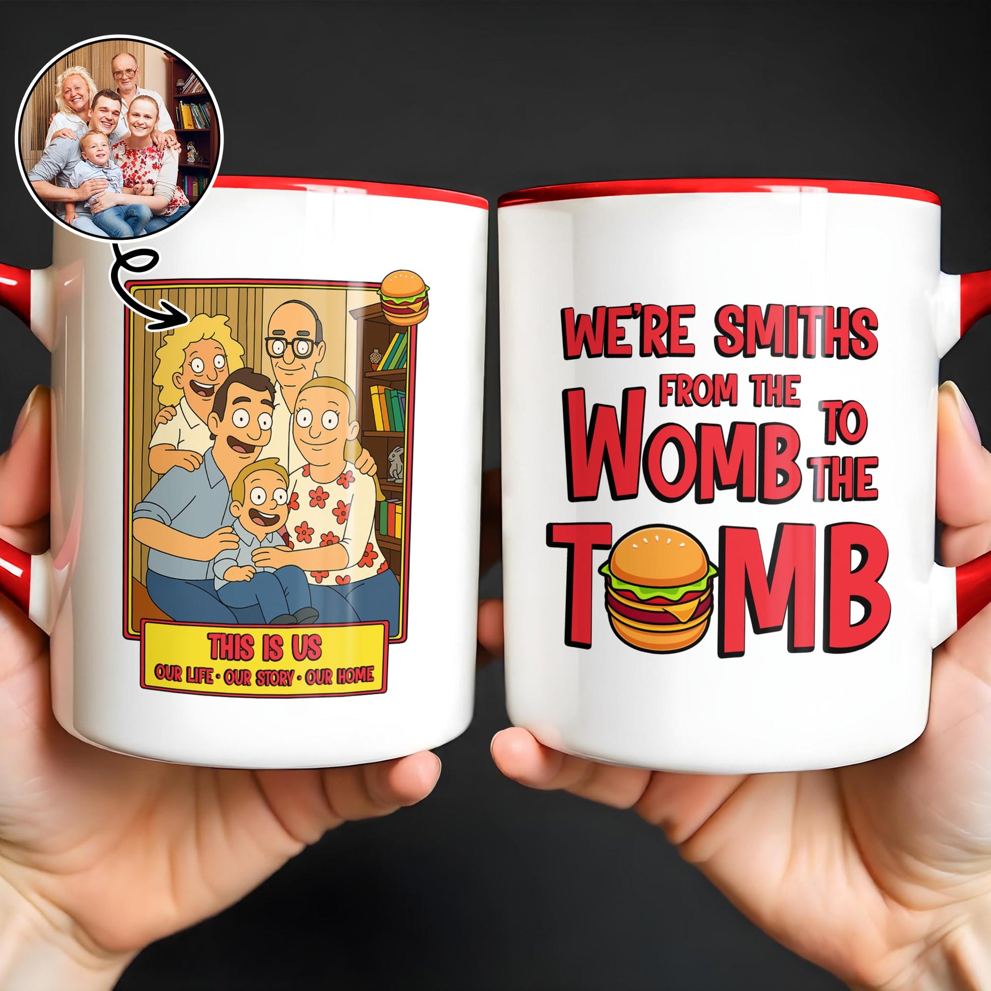 We're Smiths From The Womb To The Tomb, Cartoon Family