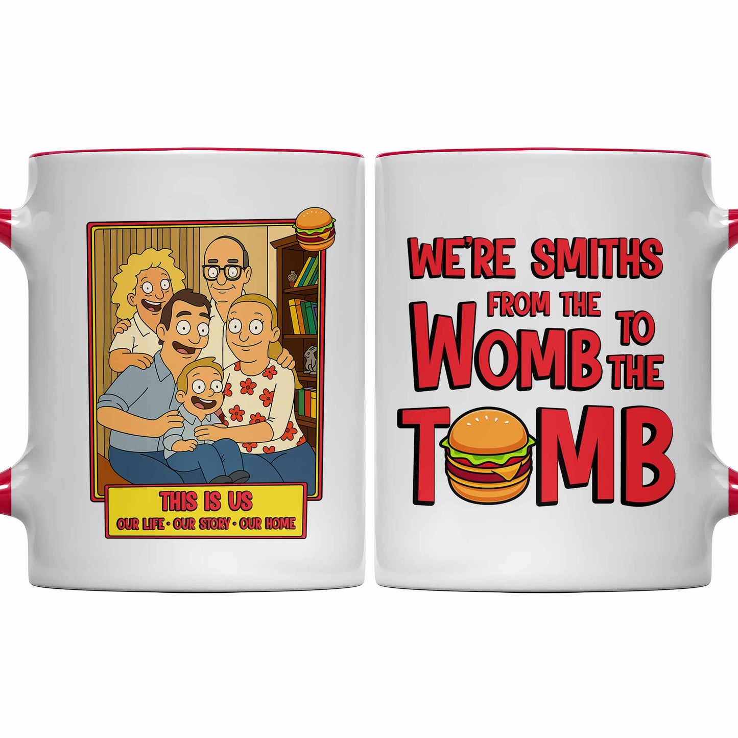 We're Smiths From The Womb To The Tomb, Cartoon Family