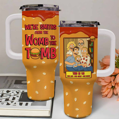 From The Womb To The Tomb Cartoon Family Design