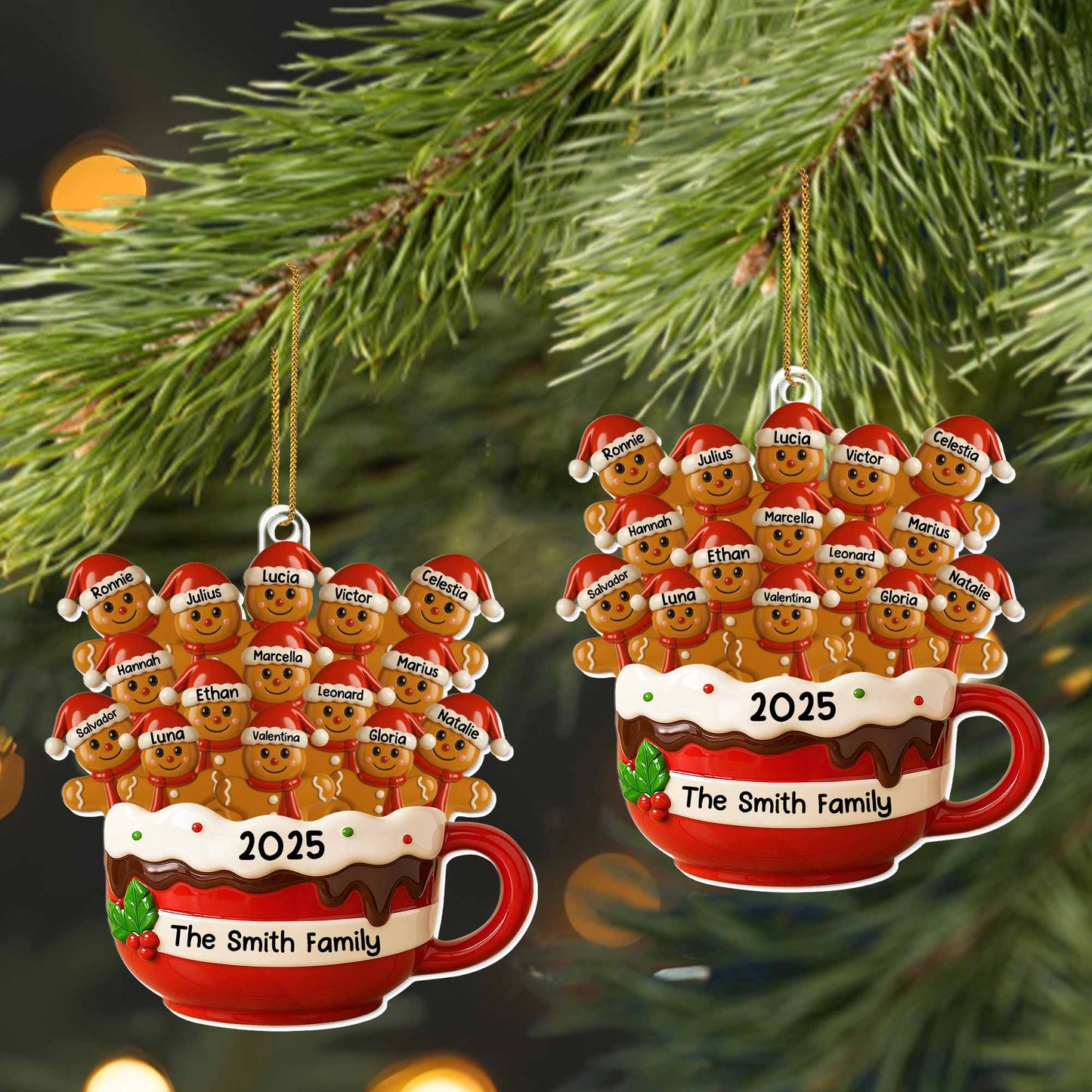 The Smith Family Gingerbread Hot Chocolate Cup
