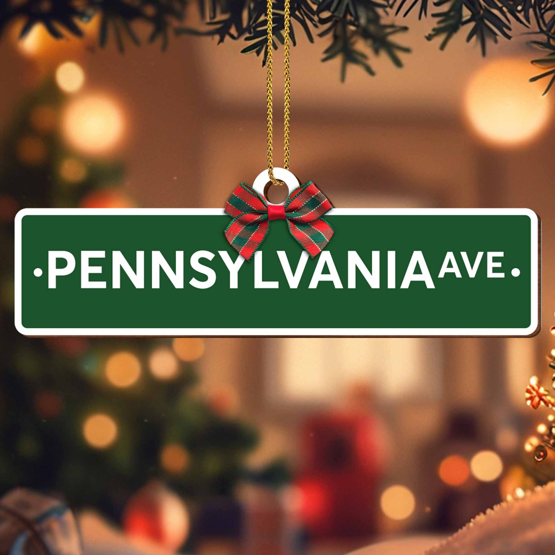 Celebrate Your Special Place With Pennsylvania Ave Ornament