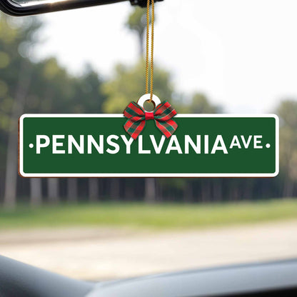 Celebrate Your Special Place With Pennsylvania Ave Ornament