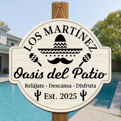 Oasis Del Patio Relájate Descansa Disfruta