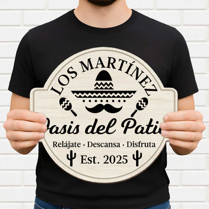 Oasis Del Patio Relájate Descansa Disfruta