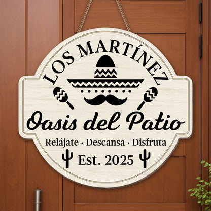 Oasis Del Patio Relájate Descansa Disfruta