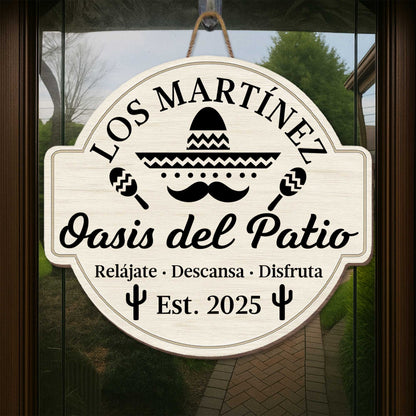 Oasis Del Patio Relájate Descansa Disfruta