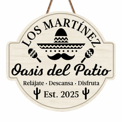 Oasis Del Patio Relájate Descansa Disfruta