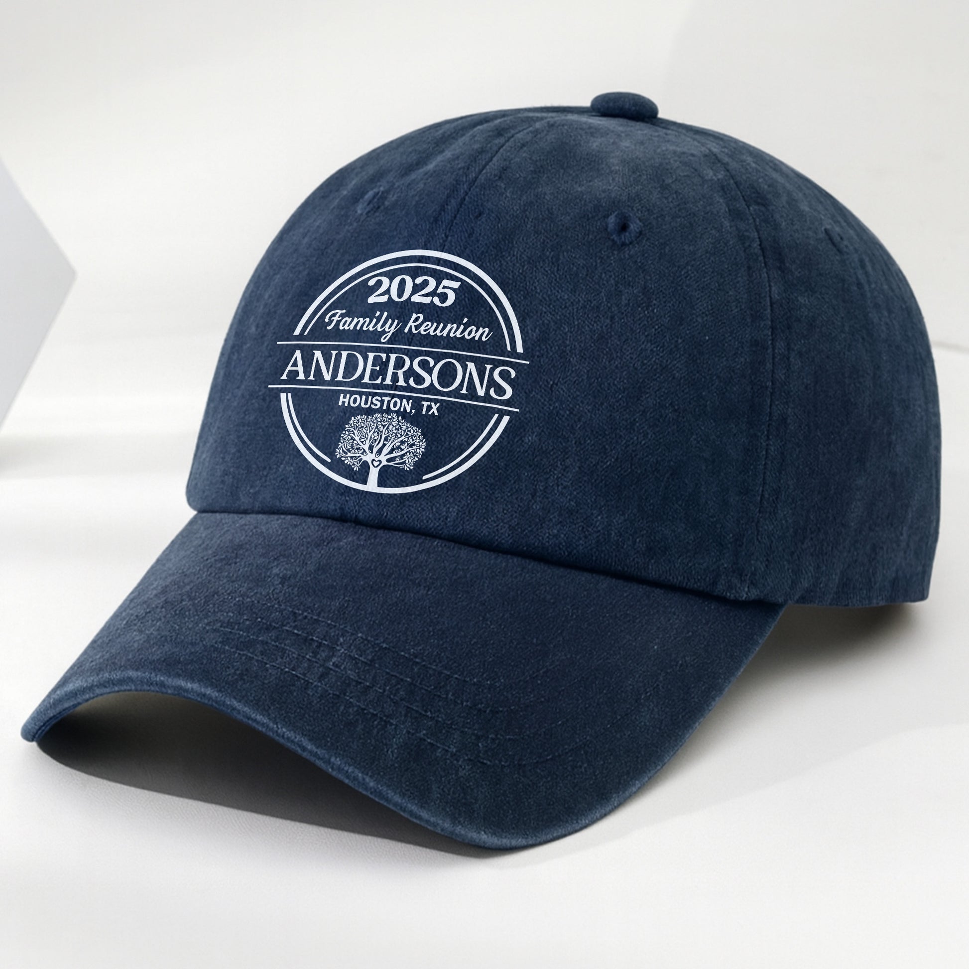Family Reunion Customizable Family Tree Cap