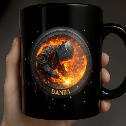 Forge Your Own Path With Astronaut And Fire