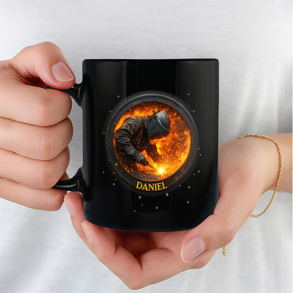 Forge Your Own Path With Astronaut And Fire