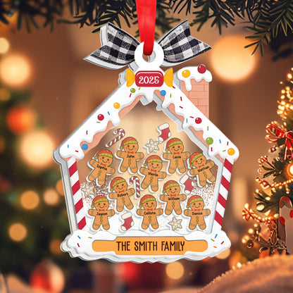 Celebrate Your Unique Family Gingerbread Ornament