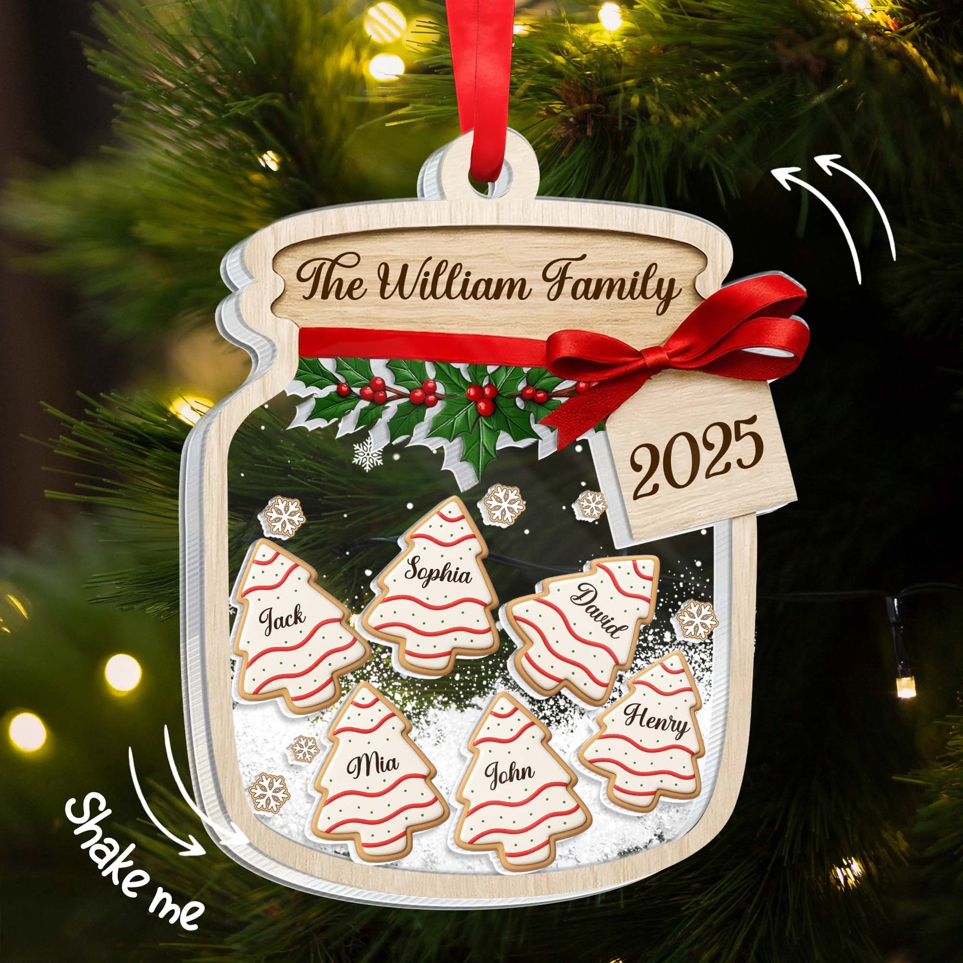 Add A Sprinkle Of Joy And A Dash Of Magic, Christmas Trees And Holly Berries