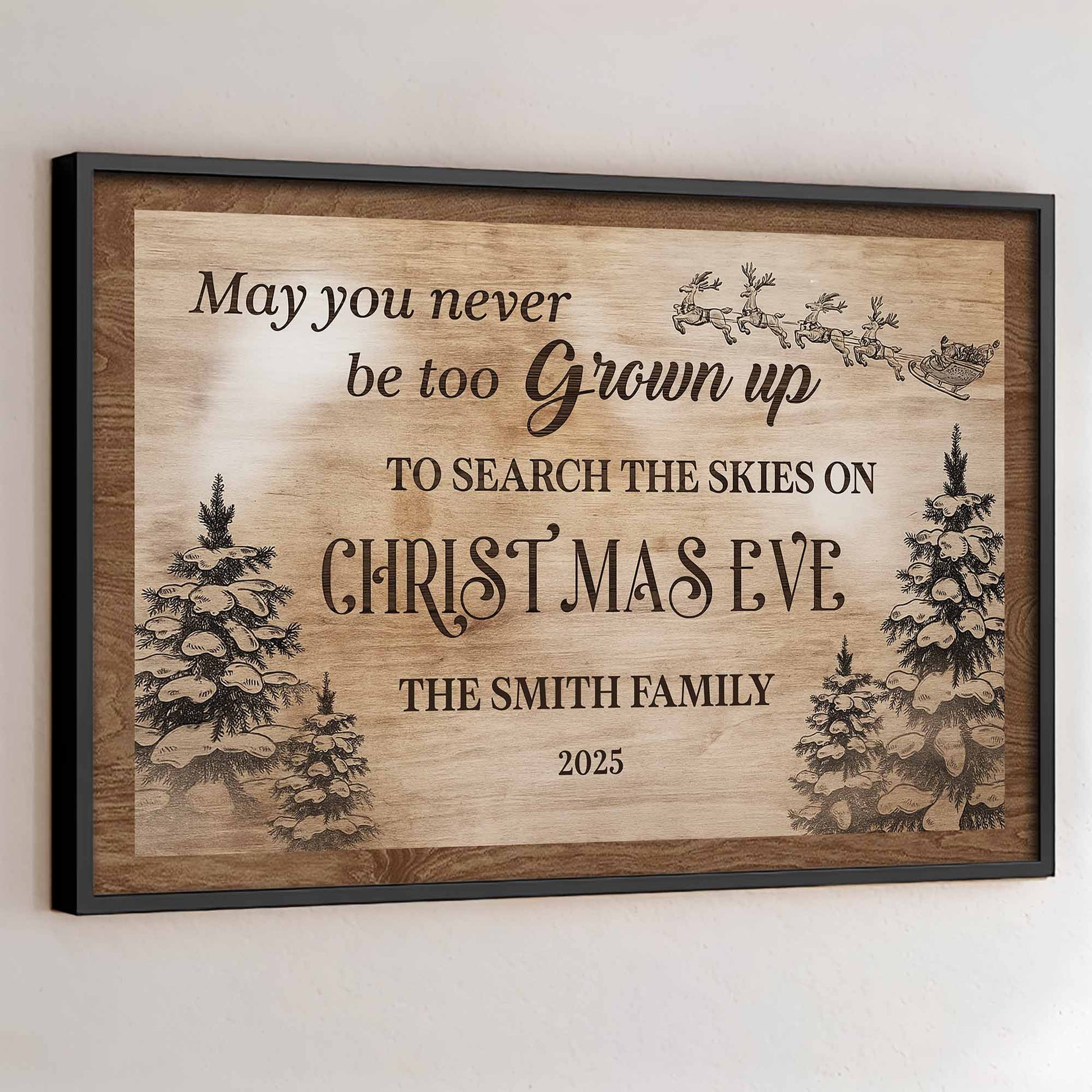 May You Never Be Too Grown Up To Search The Skies On Christmas Eve