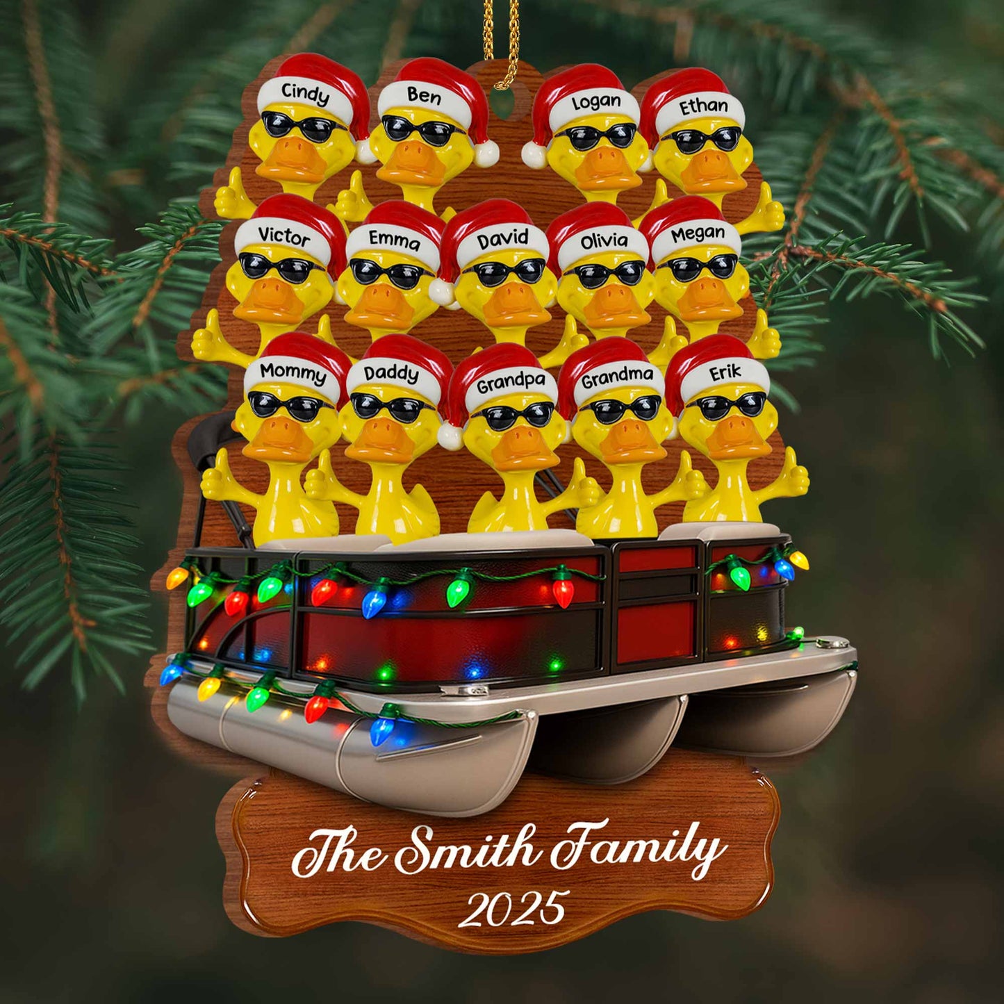 The Family Pickup Truck Christmas Celebration