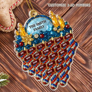 Customize Family Members With Gems And Stockings