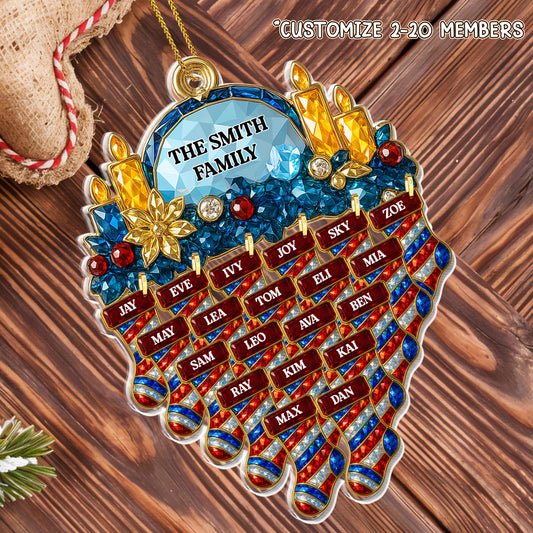 Customize Family Members With Gems And Stockings