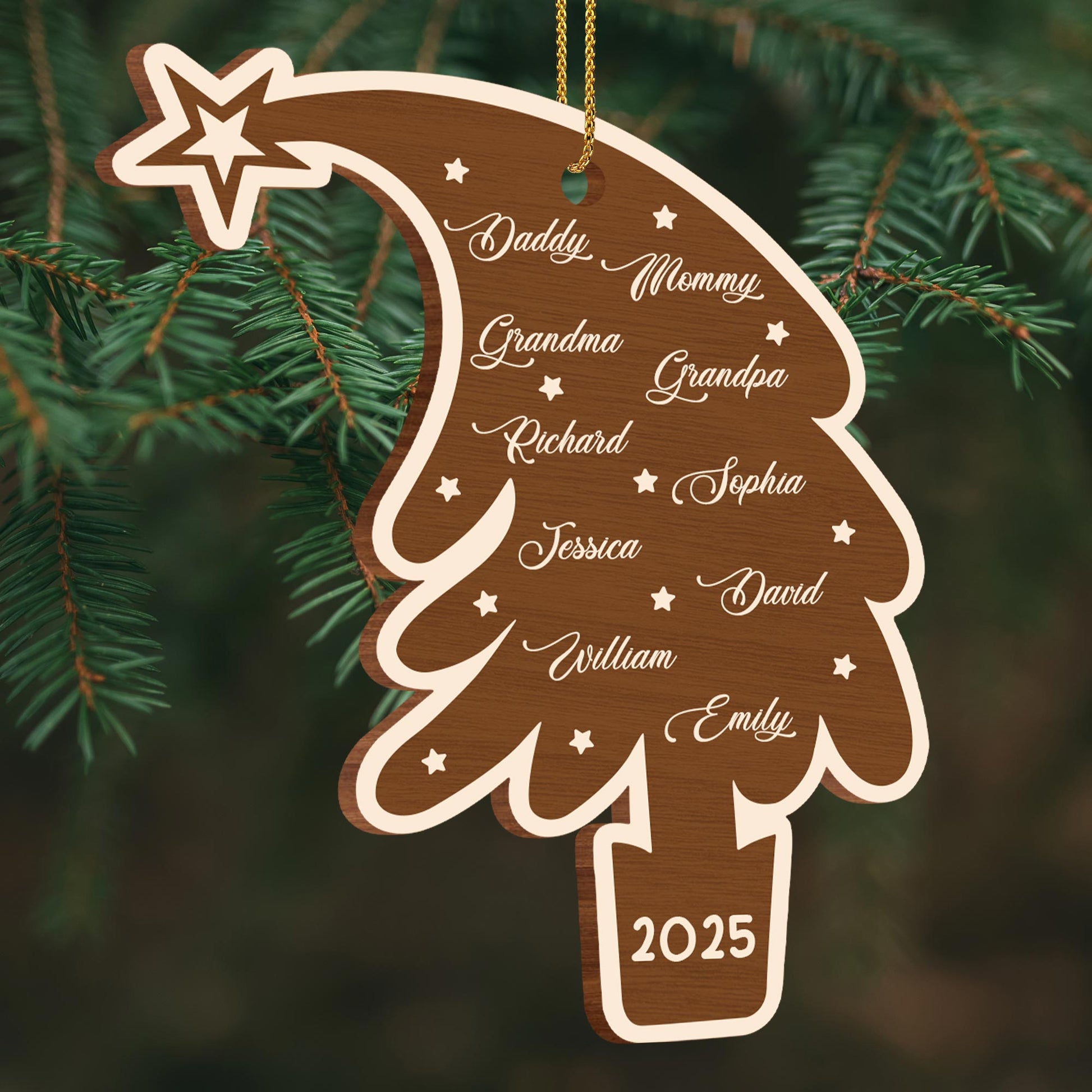 Celebrate This Season With Our Personalized Family Christmas Tree