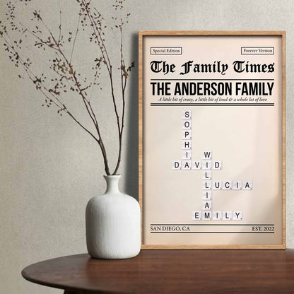 A Little Bit Of Crazy, A Whole Lot Of Love Family Poster