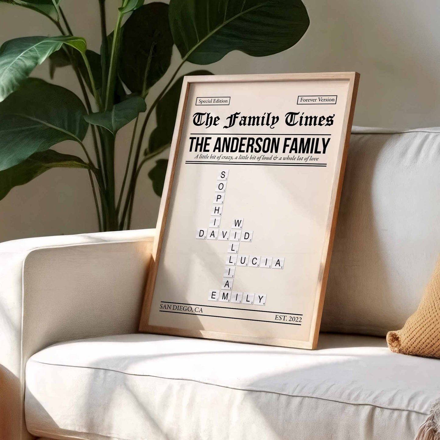 A Little Bit Of Crazy, A Whole Lot Of Love Family Poster