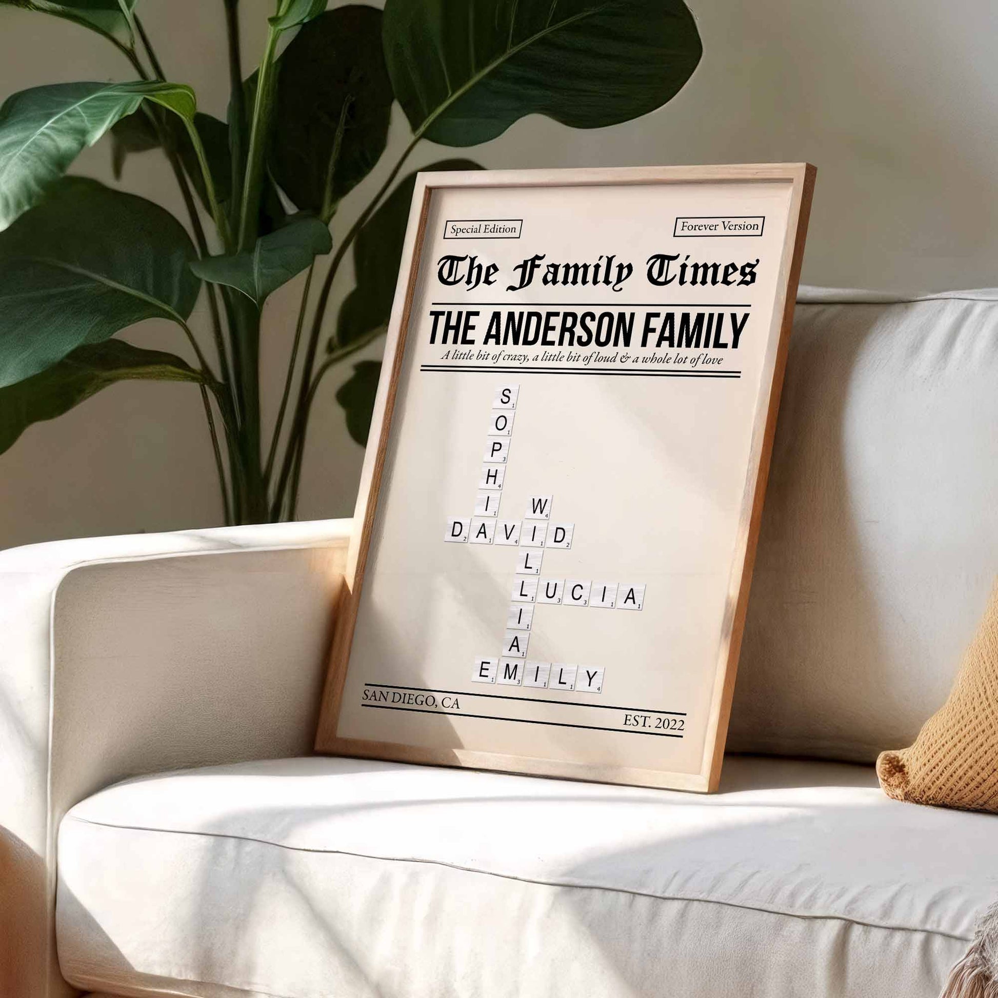 A Little Bit Of Crazy, A Whole Lot Of Love Family Poster
