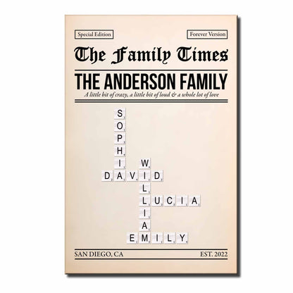 A Little Bit Of Crazy, A Whole Lot Of Love Family Poster